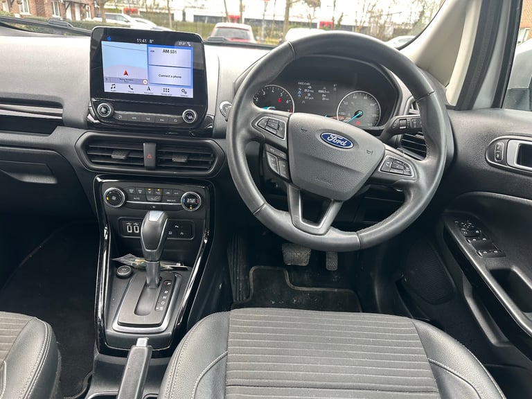 2019 Ford EcoSport Titanium 1.0L Petrol Automatic Full Service History 7K Miles 1YR NEW MOT  1 OWNER