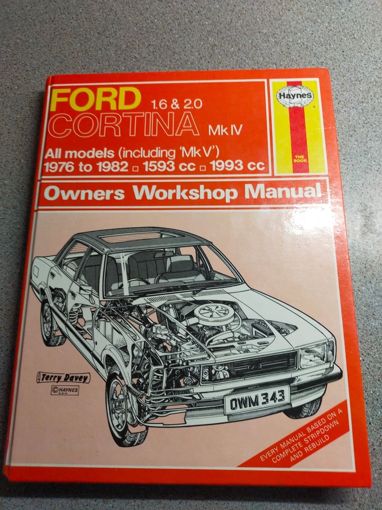 HAYNES FORD CORTINA MARK IV MANUAL