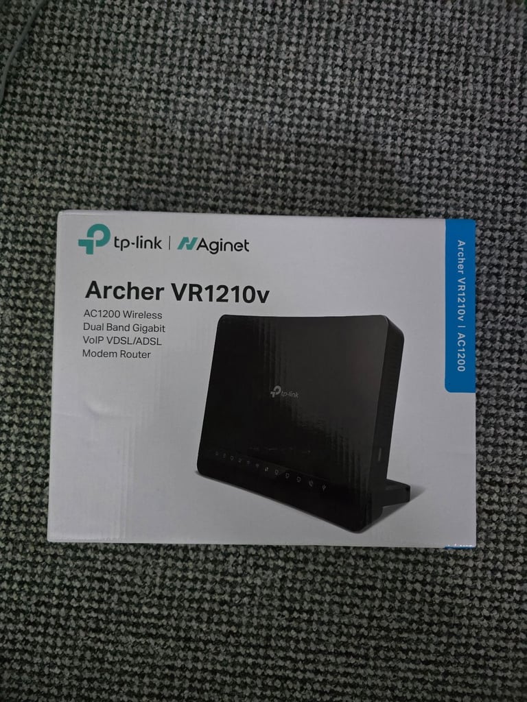 image for TP-Link Archer VR1210V AC1200 Dual-Band Modem Router