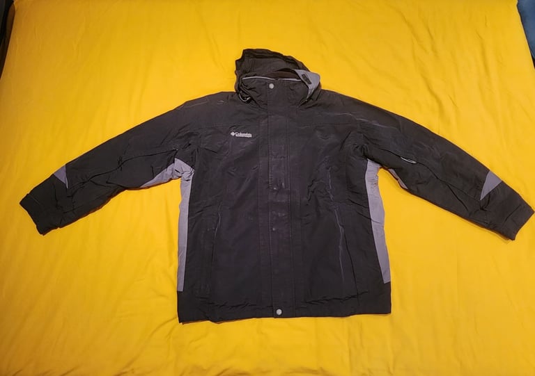 image for Columbia Core interchange men superwarm wind waterproof hood hiking ski coat jacket