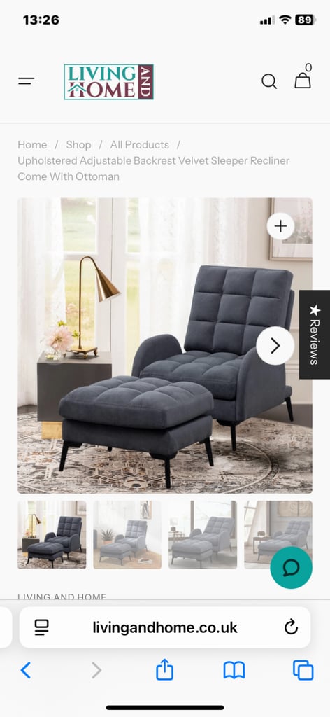 image for Chair & Foot stool 