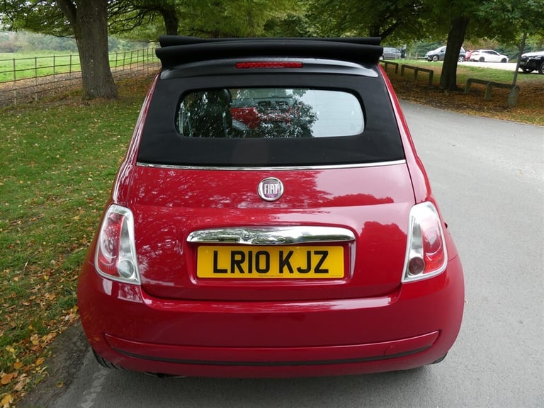 2010 Fiat 500C 1.2 Pop Convertible 2dr Petrol Manual Euro 5 (69 bhp) Convertible Petrol Manual