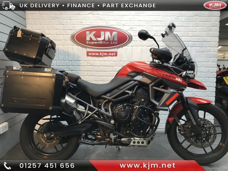 TRIUMPH TIGER 800 XRT, 2015/15, JUST 12,907 MILES WITH HISTORY