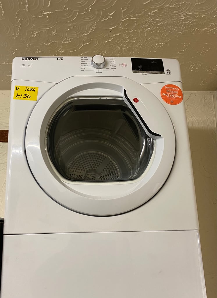 image for ☎️WHITE HOOVER FAMILY SIZED VENTED TUMBLE DRYER £