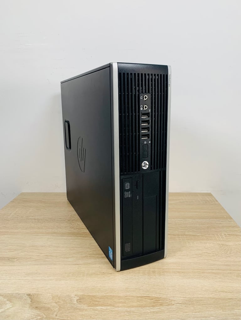 image for HP i5 UltraFast 8GB 128GB SSD+ 500GB Pc Desktop Computer, Win11  Microsoft office