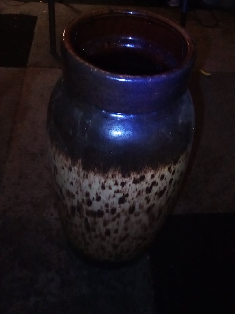 Vintage.   Large.   Vase