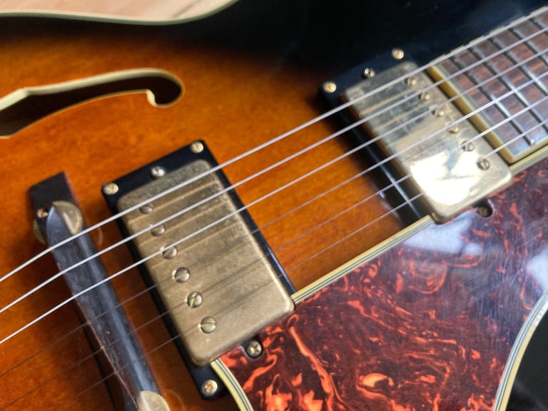 Aria Pro II FA-70BS Jazzbox Electric Guitar Korea 1990s