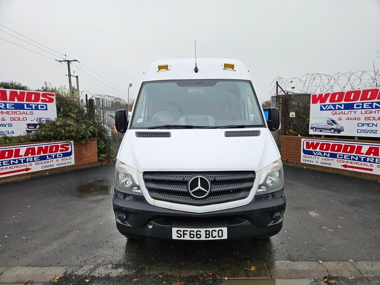 2016 ON 66 PLATE MERCEDES BENZ SPRINTER 516CDI LWB CREW VAN 41K ULEZ FREE ZONE