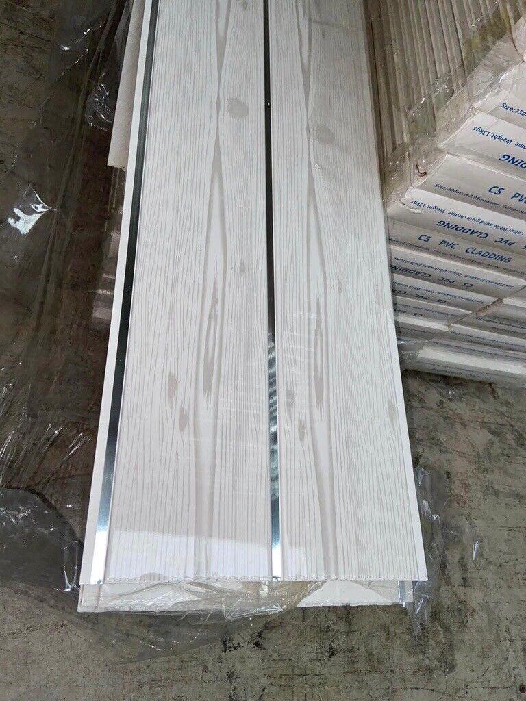 waterproof pvc cladding shower kitchen office 3m x 25cm x 8mm