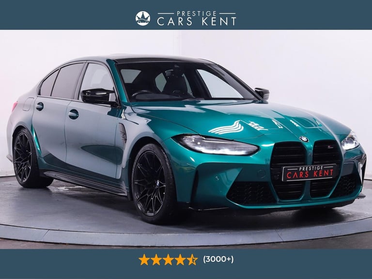 2023 BMW M3 3.0 BiTurbo Competition Saloon 4dr Petrol Steptronic M xDrive Euro 6 (s/s) Petrol Aut...