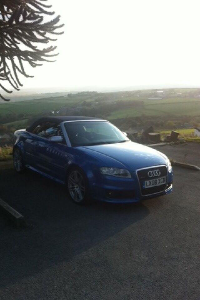 2008 AUDI RS4 4.2 QUATTRO CONVERTIBLE 