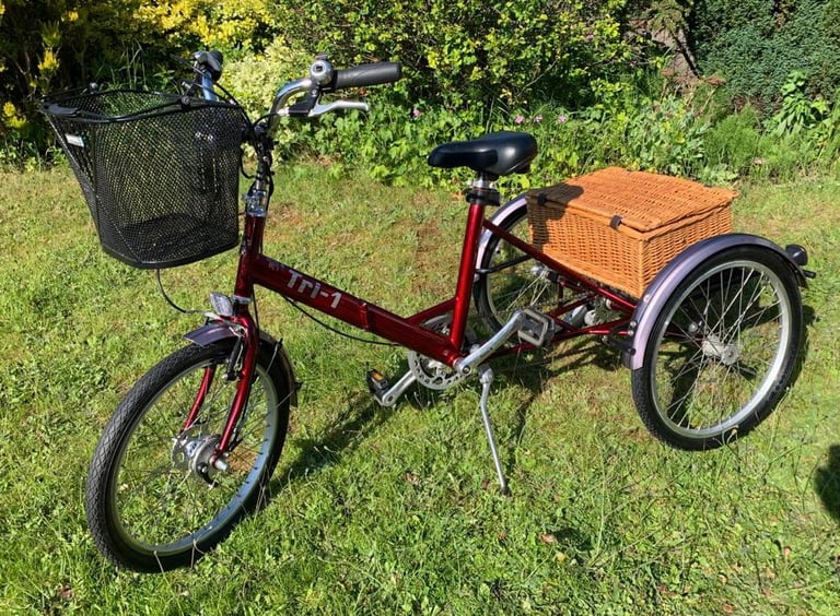 Pashley tri-1, 7 speed folding Adult tricycle Fabulous!