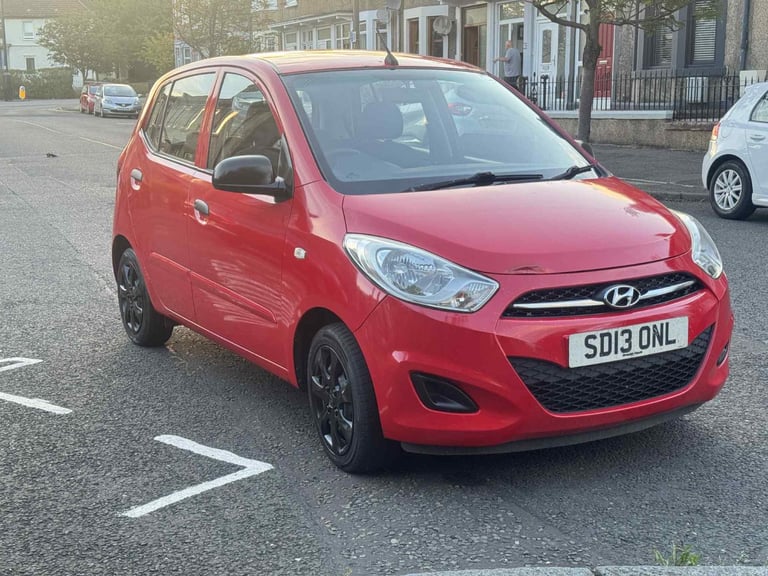 Hyundai, I10, Hatchback, 2013, Manual, 1248 (cc), 5 doors full years mot tax only 20£ years 