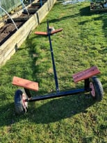 Dinghy/ punt launching trolley 10ft