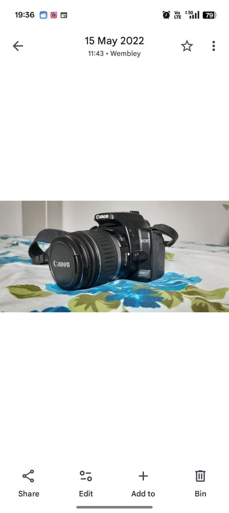 Dijetal camera 400 D