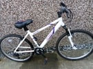 Leeds15. Deliver? 17&quot; Apollo Jewel mountain bike. 26&quot; wheel White VGC.