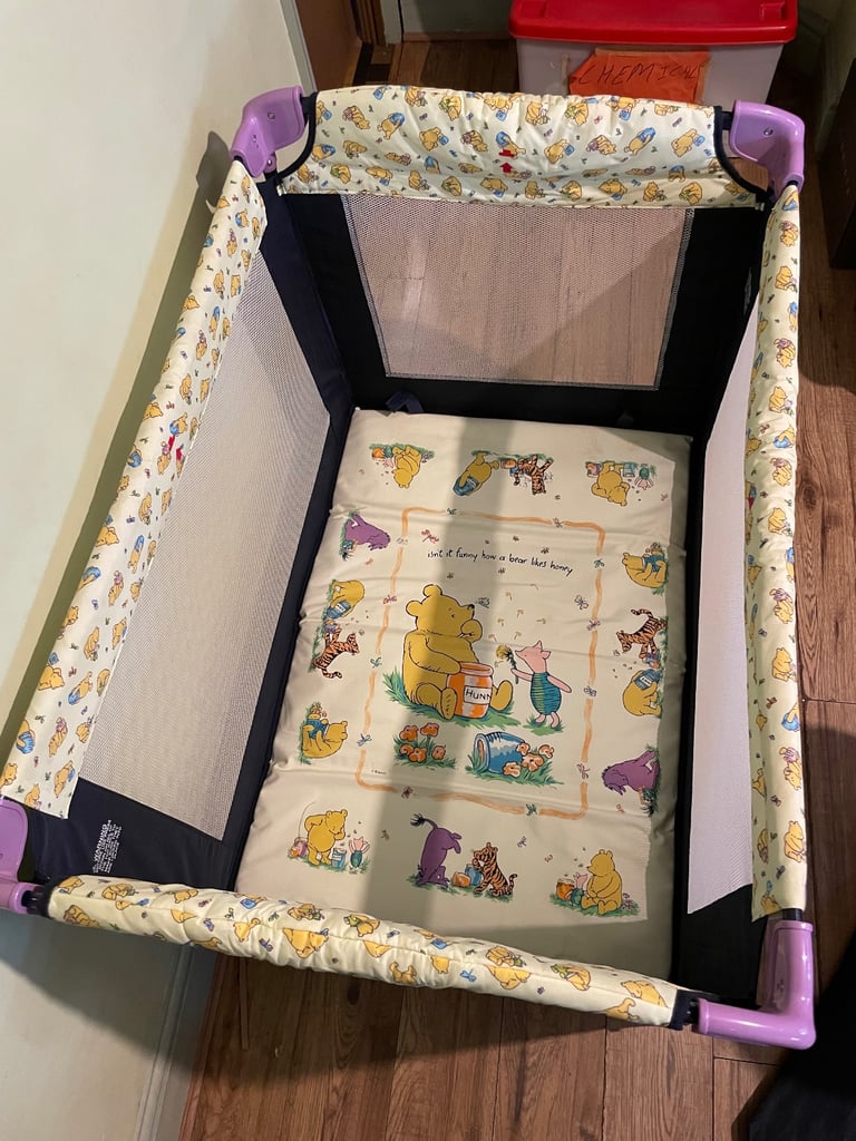 Winnie The Pooh Travel Cot Sizes Winnie The Pooh Travel Cot For