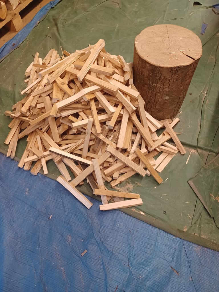 Firewood kindling 