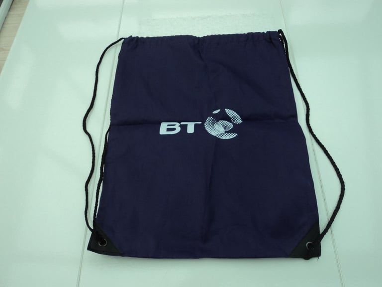 image for Brand new BT drawstring sport style gym bag.