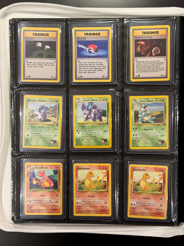 252 Pokémon Cards Binder NM – WOTC to Modern, Sealed, Promo EX/SIR Collection - EBAY LISTING