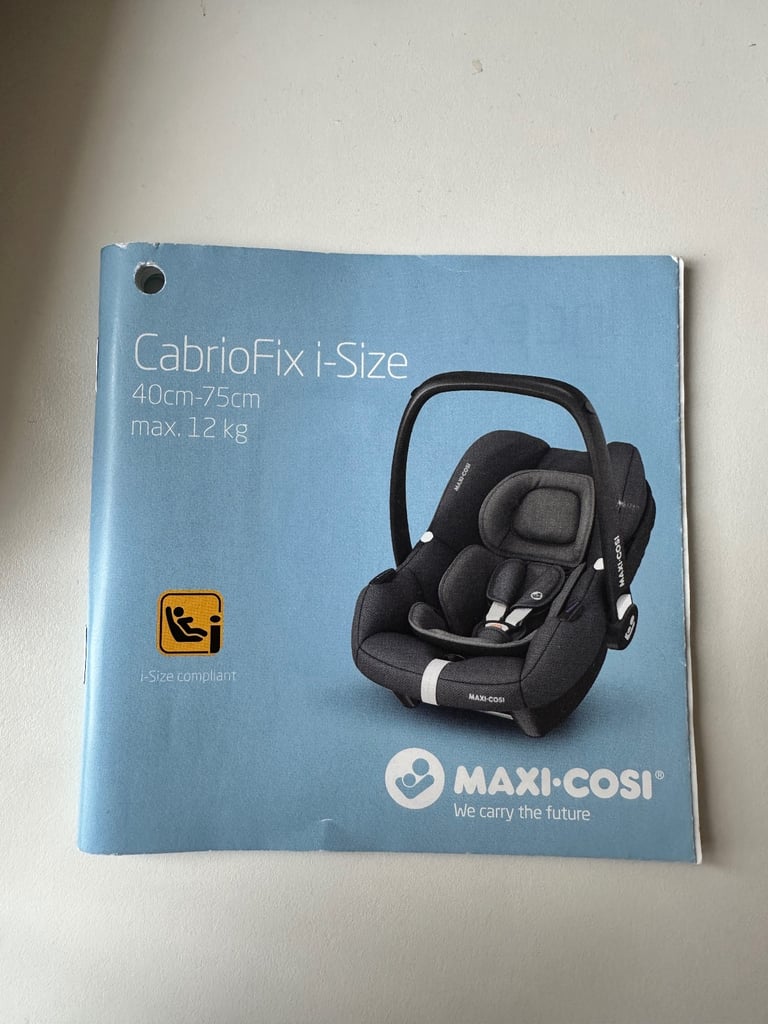 Baby car seat with base