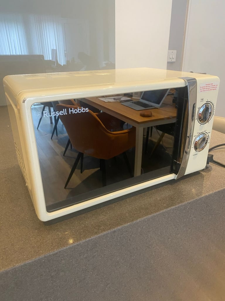 For sale: 2 microwave ovens in good condition.