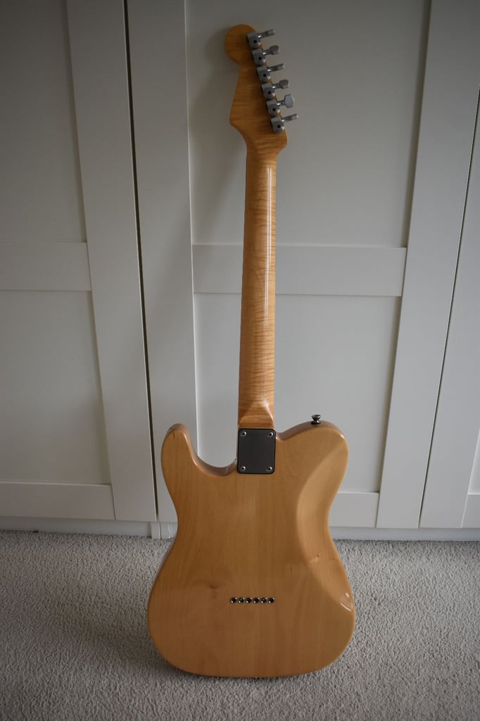 Telecaster DeLuxe Custom Built 24 3/4" Maple/Rosewood Conversion Neck, Alder Body, PAFF