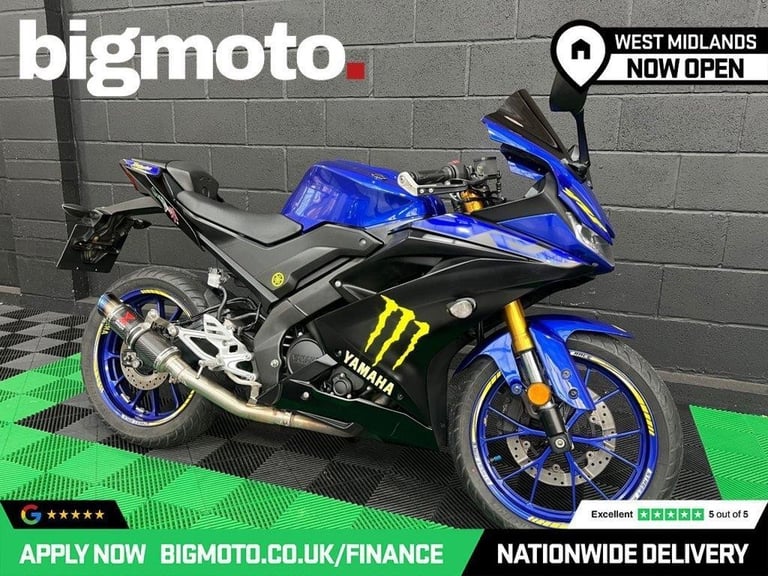 2019 19 YAMAHA R125 FINANCE SPECIALISTS APPLY NOW