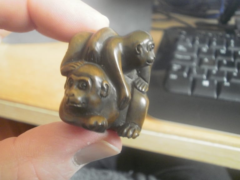 Netsuke gifts hand carved wooden collectable ornament over 270 to choose from