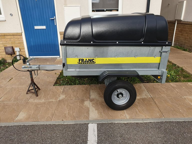 image for Franc 4x3 trailer with ABS hard top 