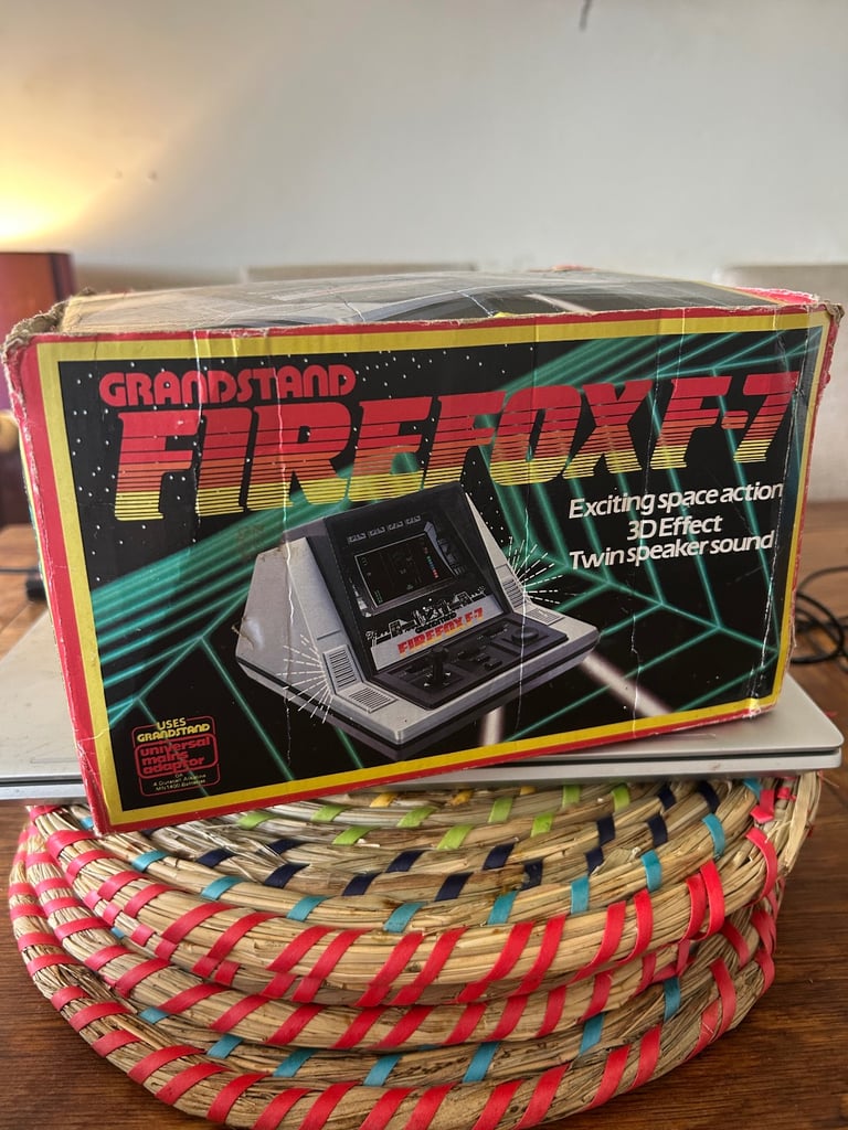 Grandstand Firefox electronic game 80s 