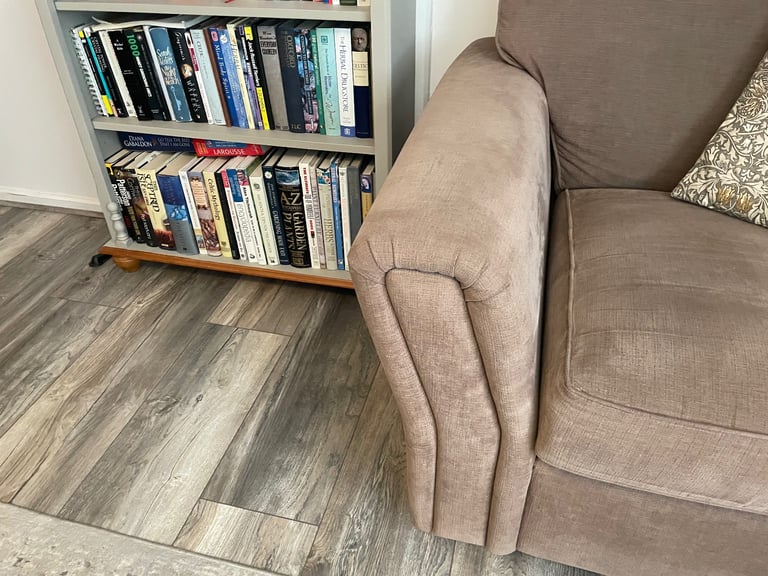 Leather Sofa and 2 Chairs