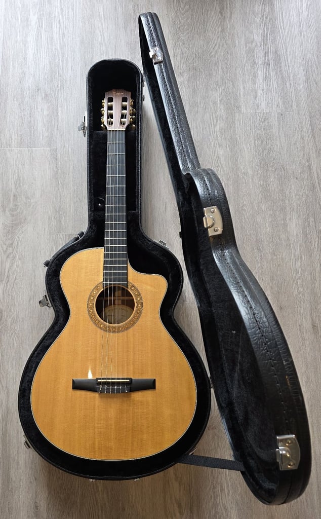 image for Taylor N32e electric classical guitar.