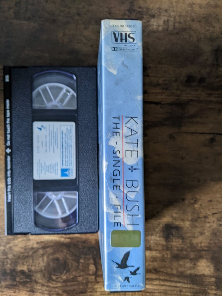 Kate Bush - The Single File VHS video tape