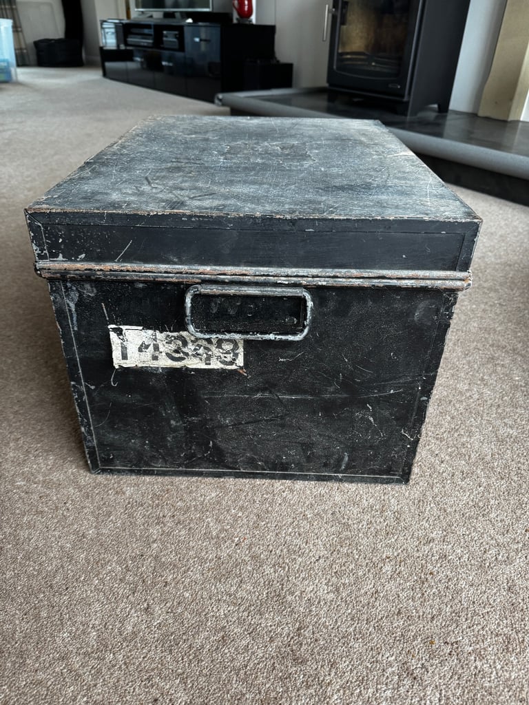 image for Vintage Document Storage Box - W F H Clerkenwell