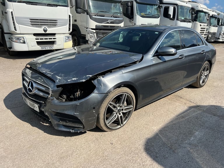 2017 MERCEDES BENZ E CLASS E220 AMG LINE 2.0 AUTO DIESEL DAMAGED SALVAGE 
