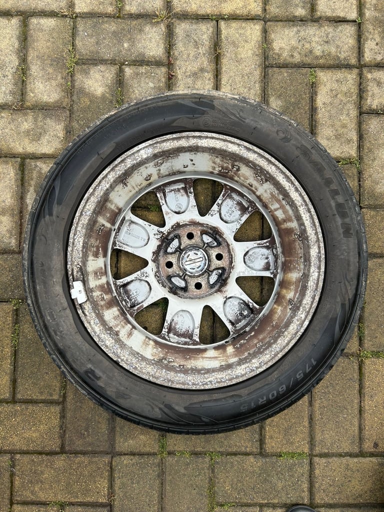 Nissan Micra K13 15” Wheel & Tyre 2010–17 Sailun Atrezzo Eco Tyres  175/60 R15