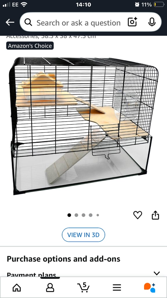 image for FREE hamster home and accessories 