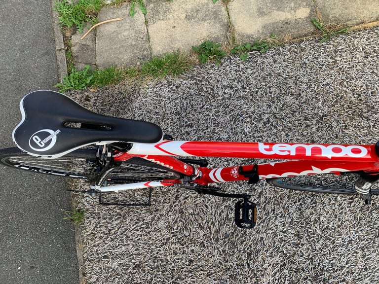 MODA TEMPO HALF CARBON 20 SPEED ROAD BIKE,56cm FRAME,105 SHIFTERS/TIAGRA GEARS/SRAM APEX 