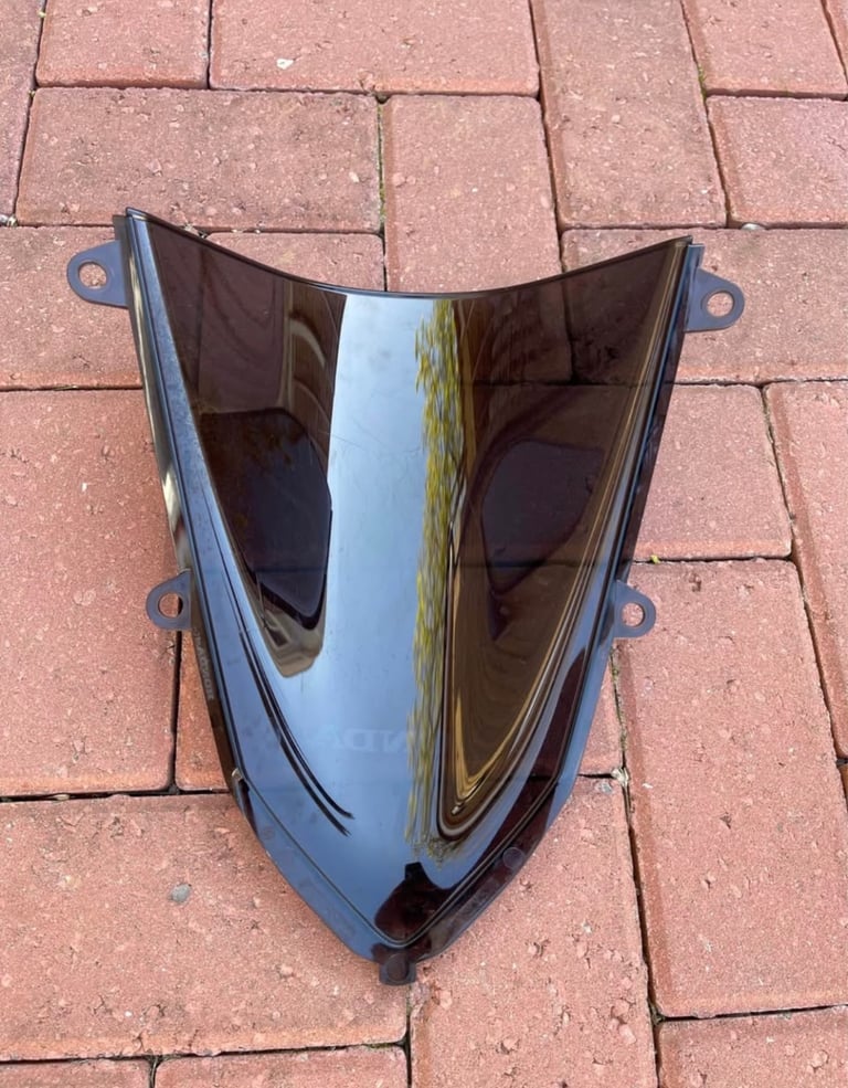HONDA CBR500r DOUBLE BUBBLE TINTED BLACK WINDSCREEN NEW