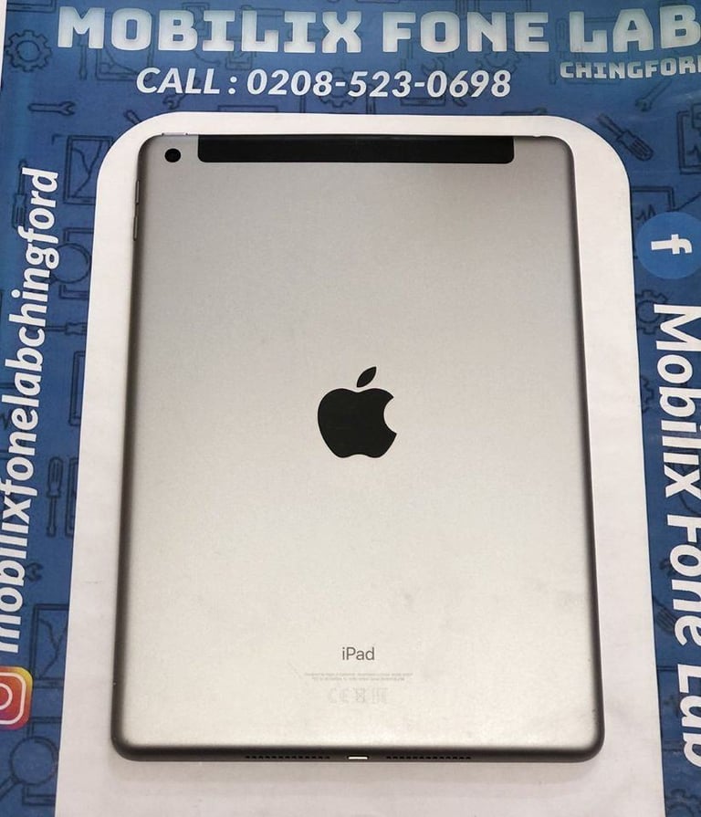 Genuine Original Apple iPad 6th Gen A1954 4G + Wifi Space Grey Body Housing Available with Parts