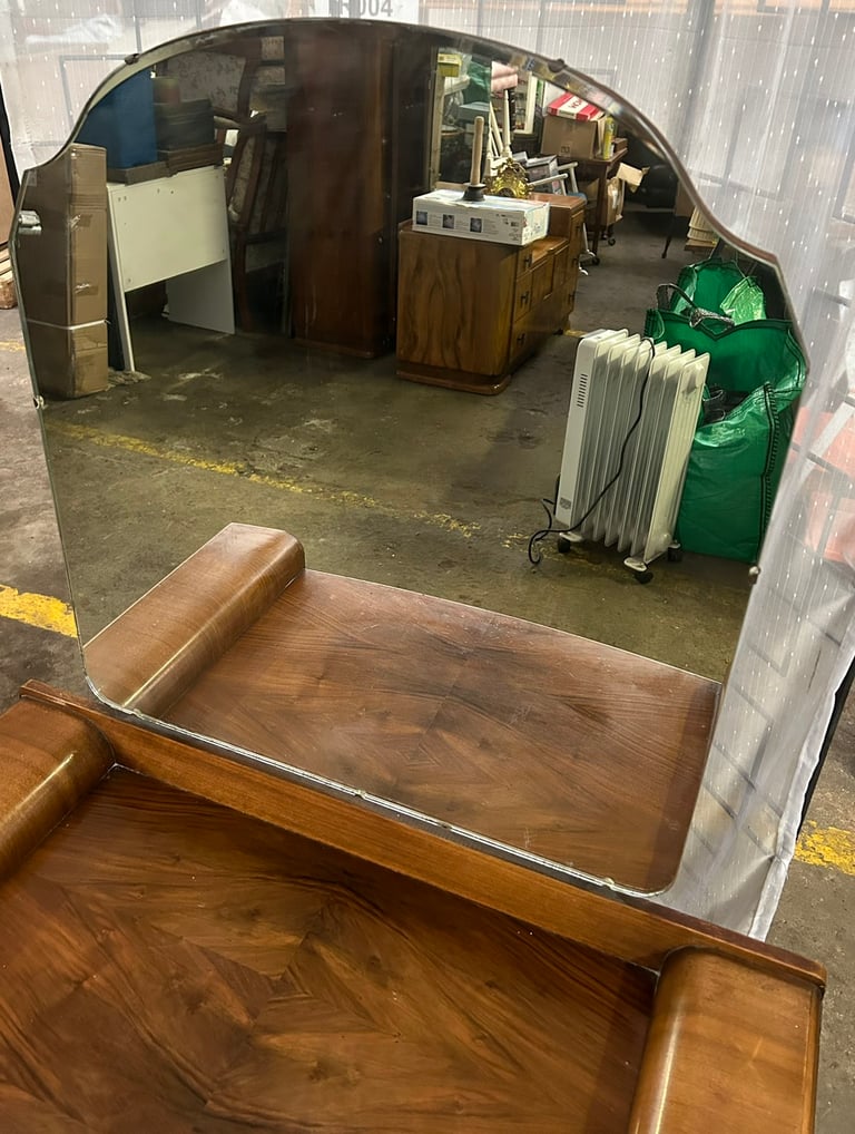 Antique B & E Furniture Art Deco Dressing Table
