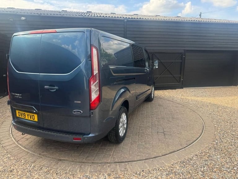2019 Ford Transit Custom 2.0 300 EcoBlue Limited Crew Van Double Cab 5dr Diesel Auto L2 H1 Euro 6...