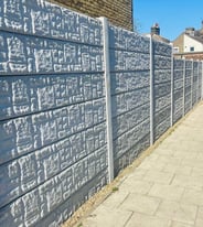 Fencing materials concrete post gravel boards timber panels and gates