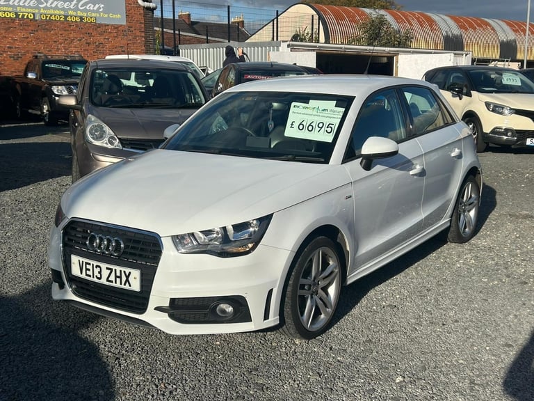 2013 Audi A1 1.6 TDI S Line 5dr HATCHBACK Diesel Manual