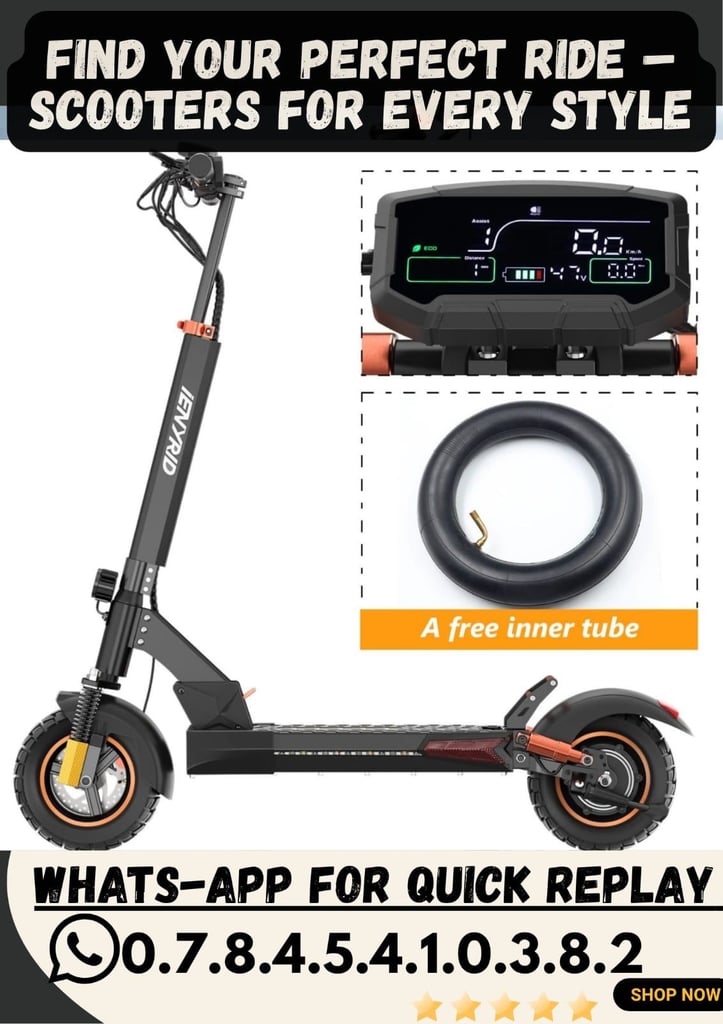 image for High-Performance Electric Scooters | Speed, Power & Smart Design