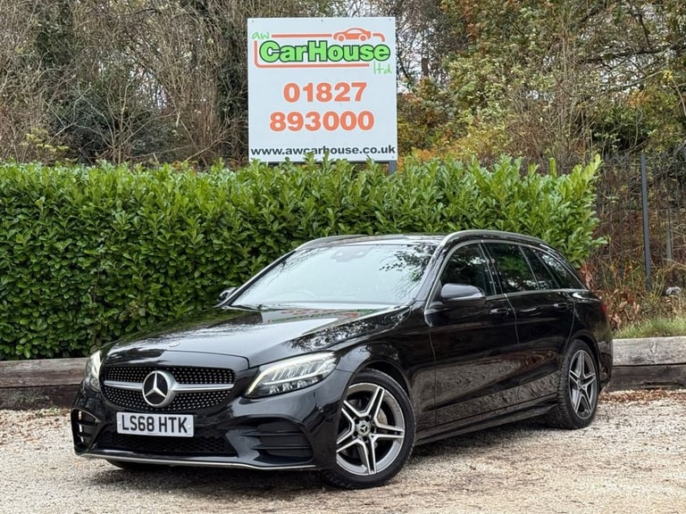 2018 68 MERCEDES-BENZ C-CLASS 1.5 C200 MHEV EQ BOOST AMG LINE ESTATE 5DR PETROL 