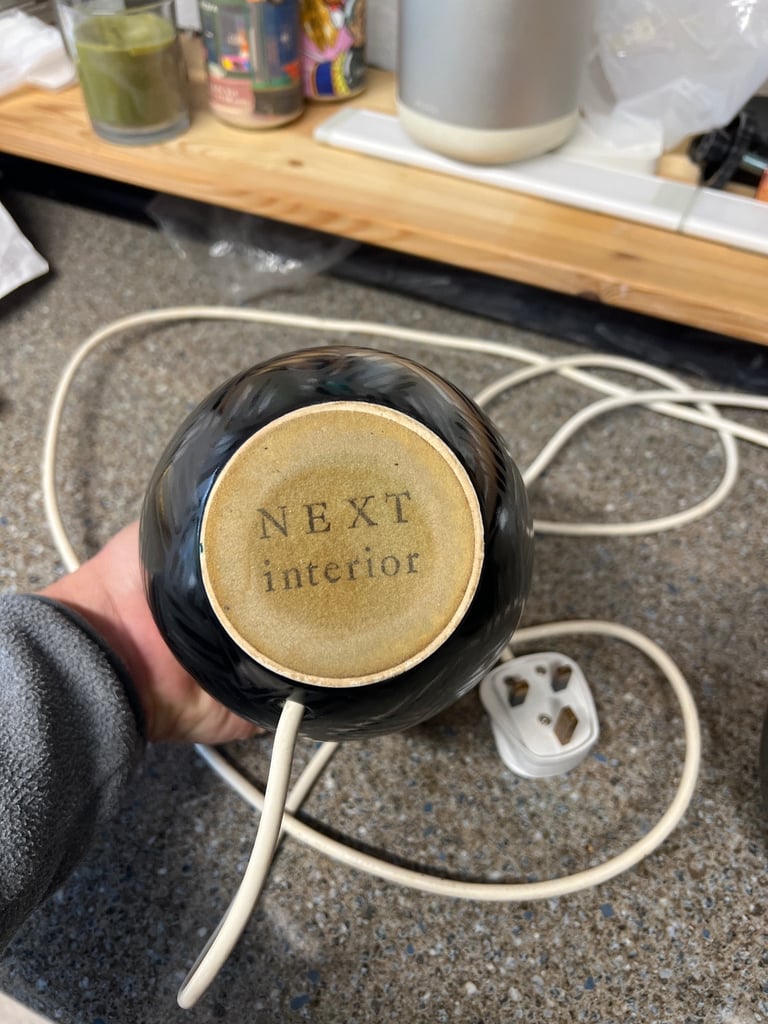 Next table/bedside lamps 