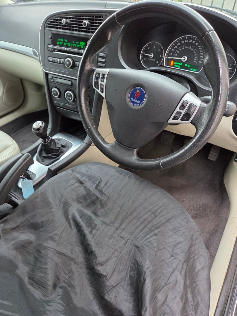 Saab, 9-3, Saloon, 2008, Manual, 1910 (cc), 4 doors