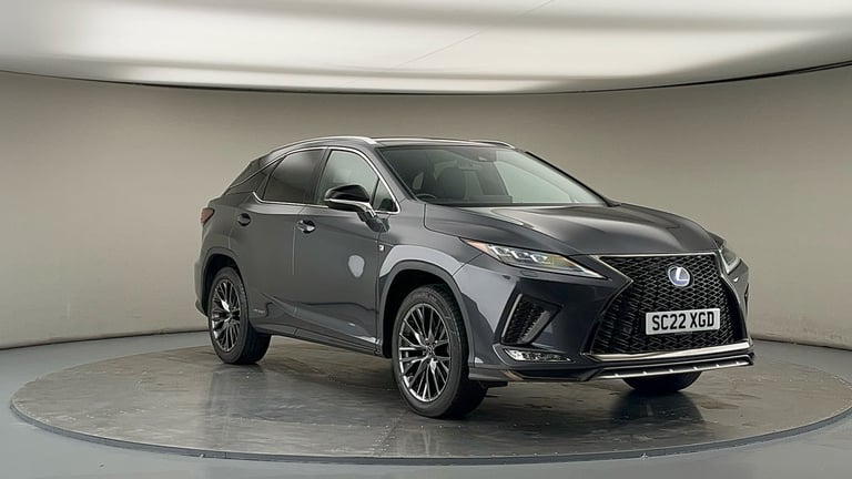image for 2022 Lexus RX 3.5 450h V6 F Sport SUV 5dr Petrol Hybrid E-CVT 4WD Euro 6 (s/s) (313 ps) SUV Petro...